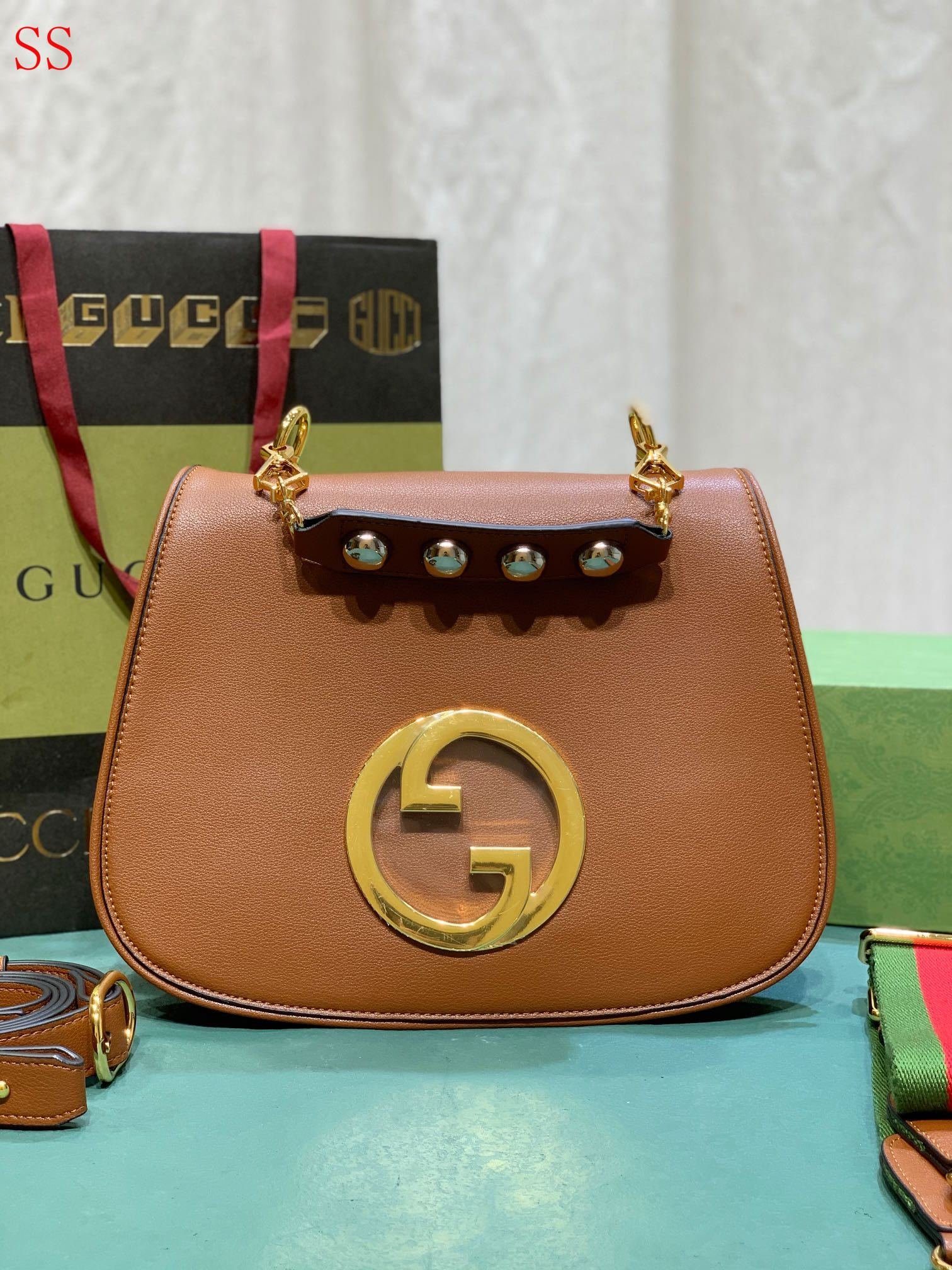 Gvc*1 Blondie Medium Bag Brown 29Cm ‎
