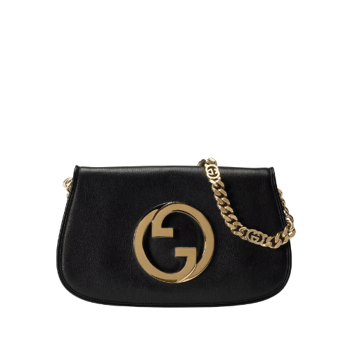 Gvc*1 Blondie Shoulder Bag Black Leather 28Cm 699268 Uxx0G 1000