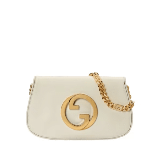 Gvc*1 Blondie Shoulder Bag White Leather 28Cm 699268 Uxx0G 9022