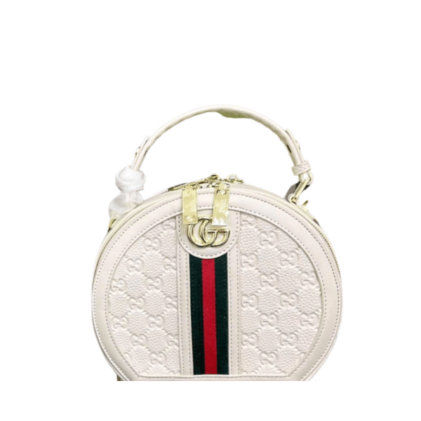 Gvc*1 Ophidian Round Bag White 20Cm