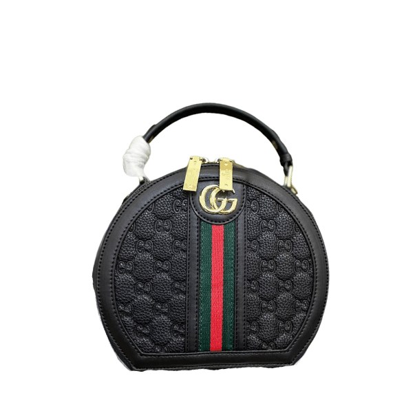 Gvc*1 Ophidian Round Bag Black 20Cm