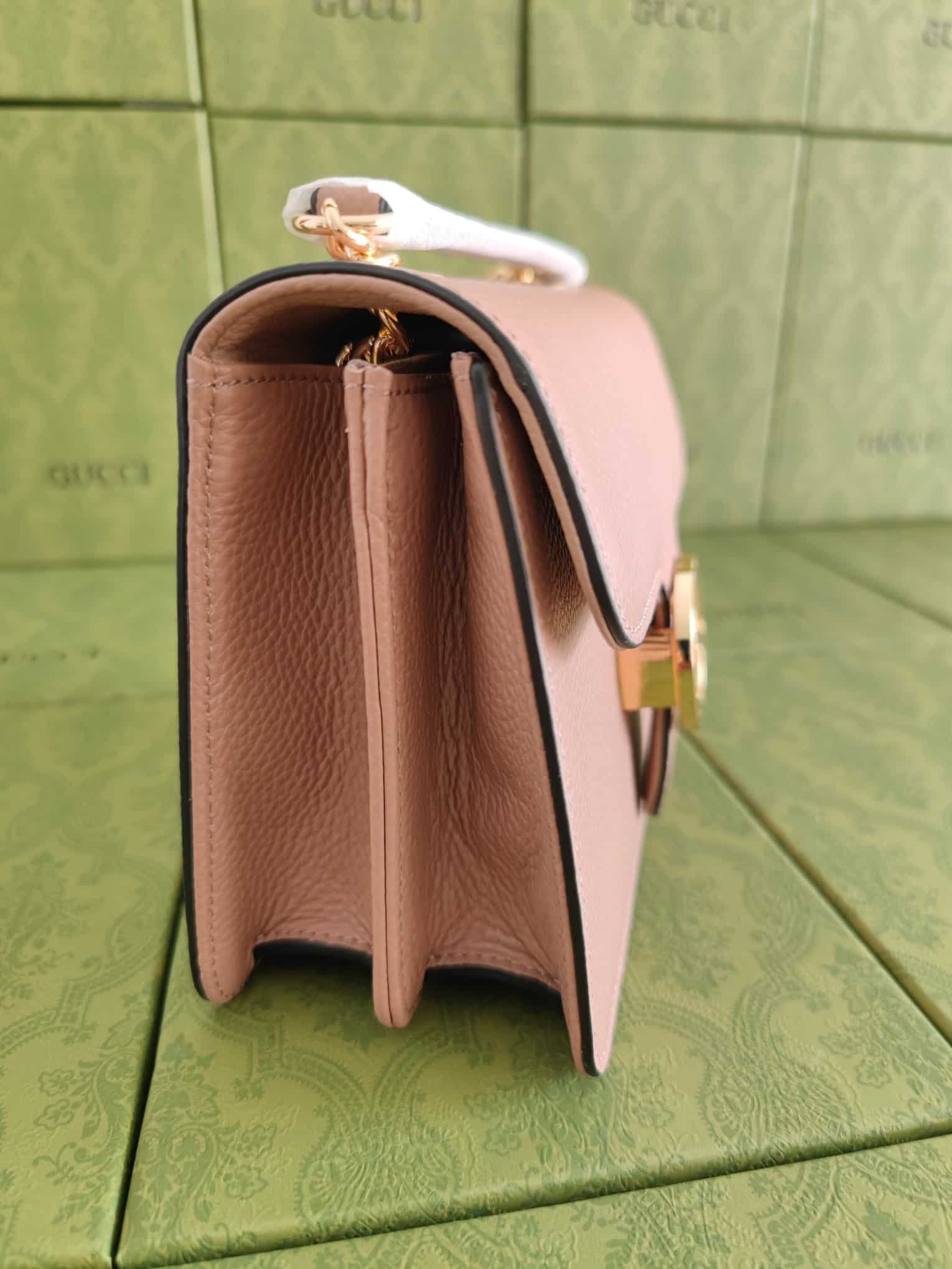 Gvc*1 Gg Marmont Shoulder Bags Pink 20Cm