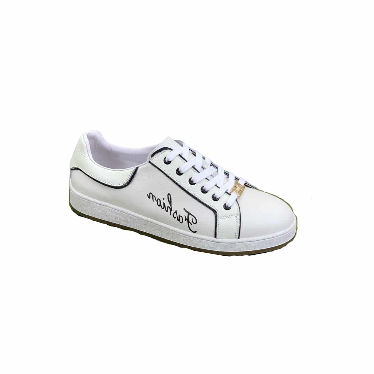 Gvc*1 Classic Fashion Sneaker With Edge White