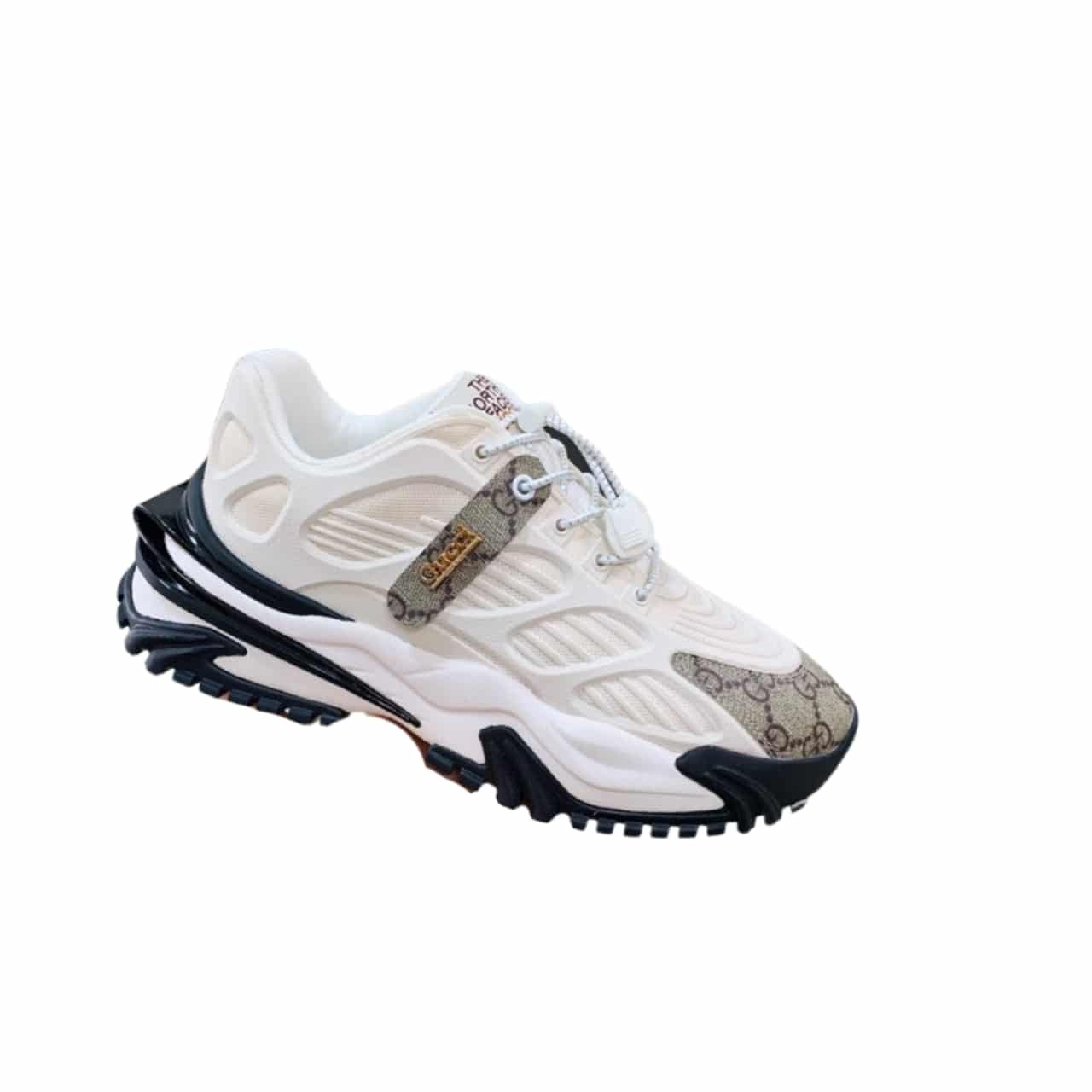 Gvc*1 Gg Men’S Sneaker Rubber Leather White