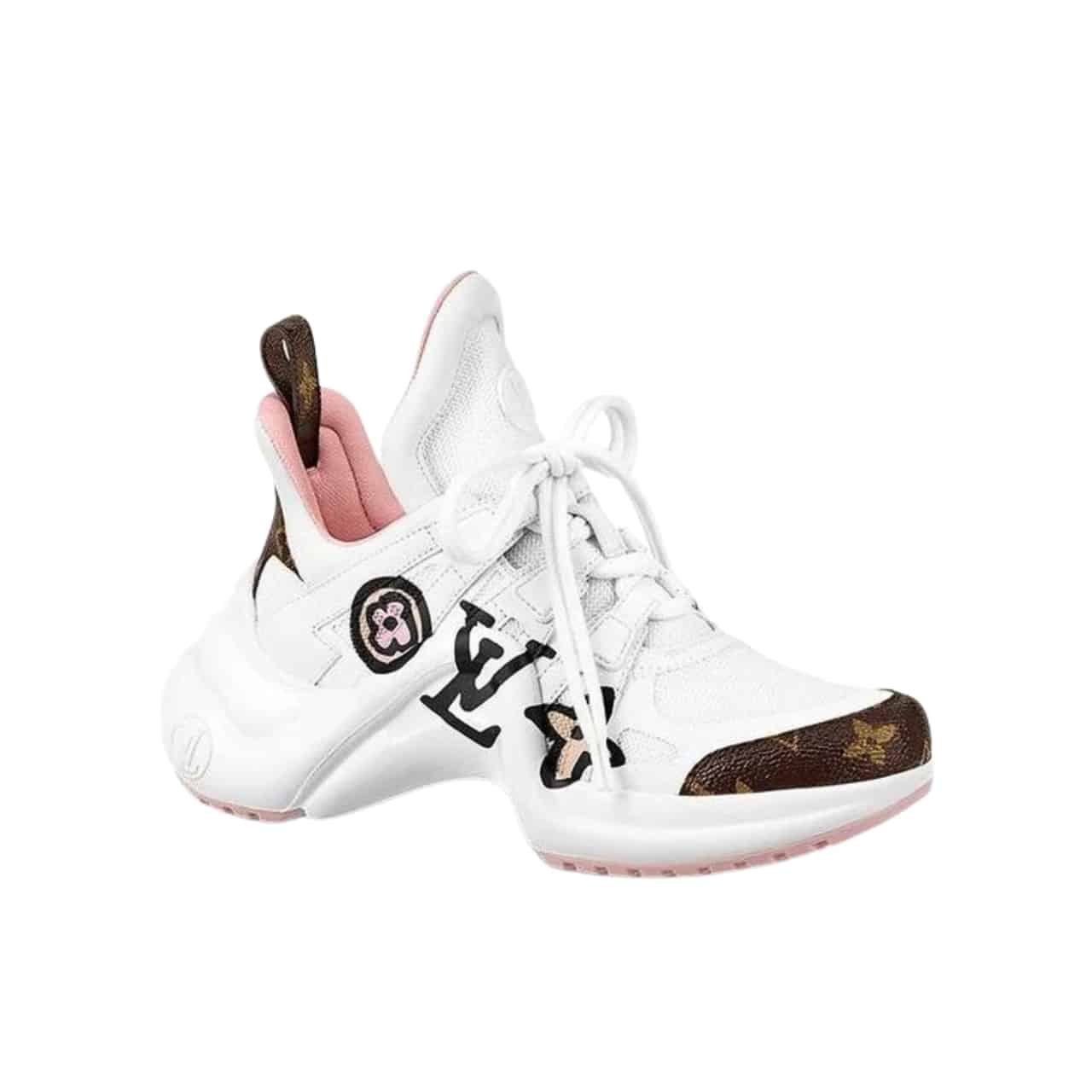 L0vis Vvtt0n Lv Monogram Chunky Sneaker White