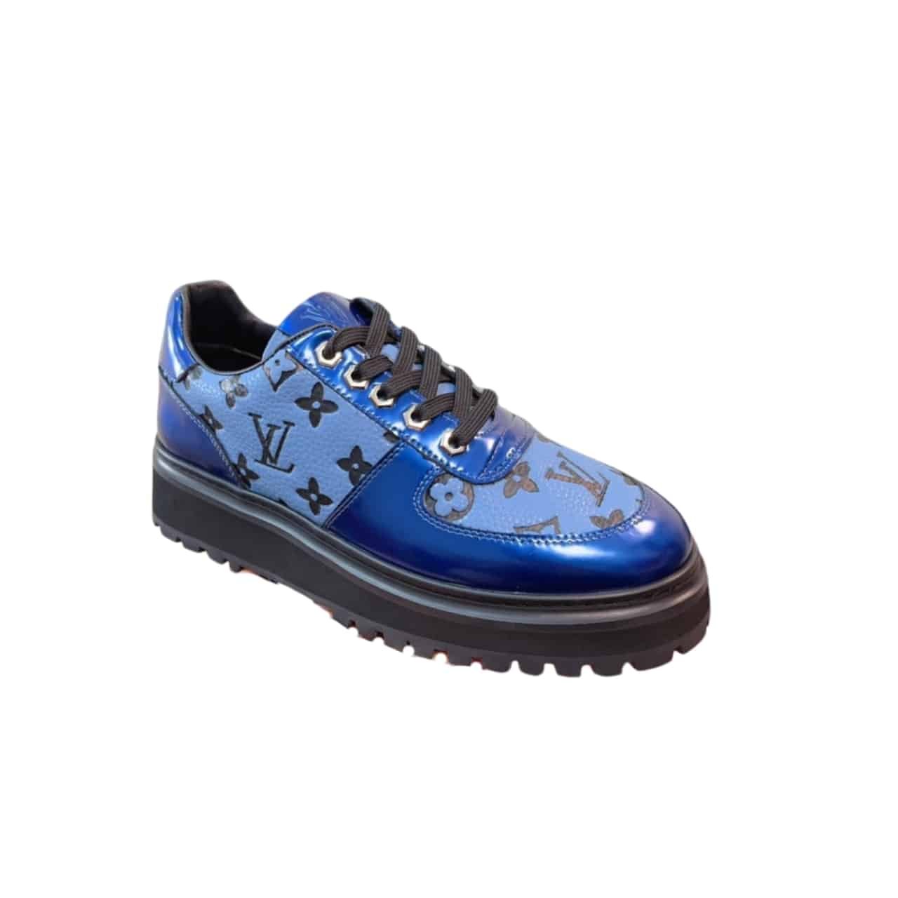 L0vis Vvtt0n Men’S Sneaker Monogram Empreinte Blue