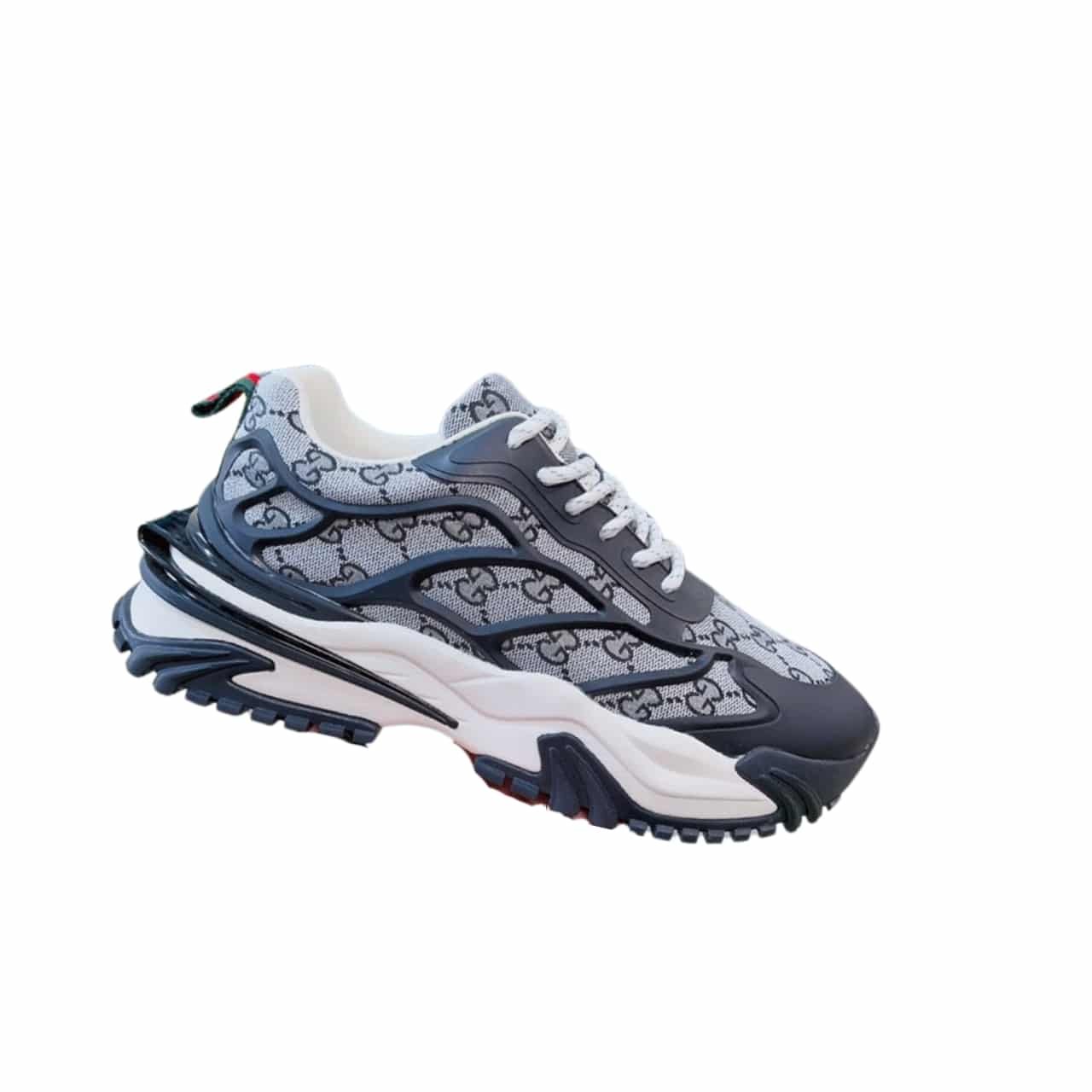 Gvc*1 Gg Men’S Sneaker Rubber Leather Grey