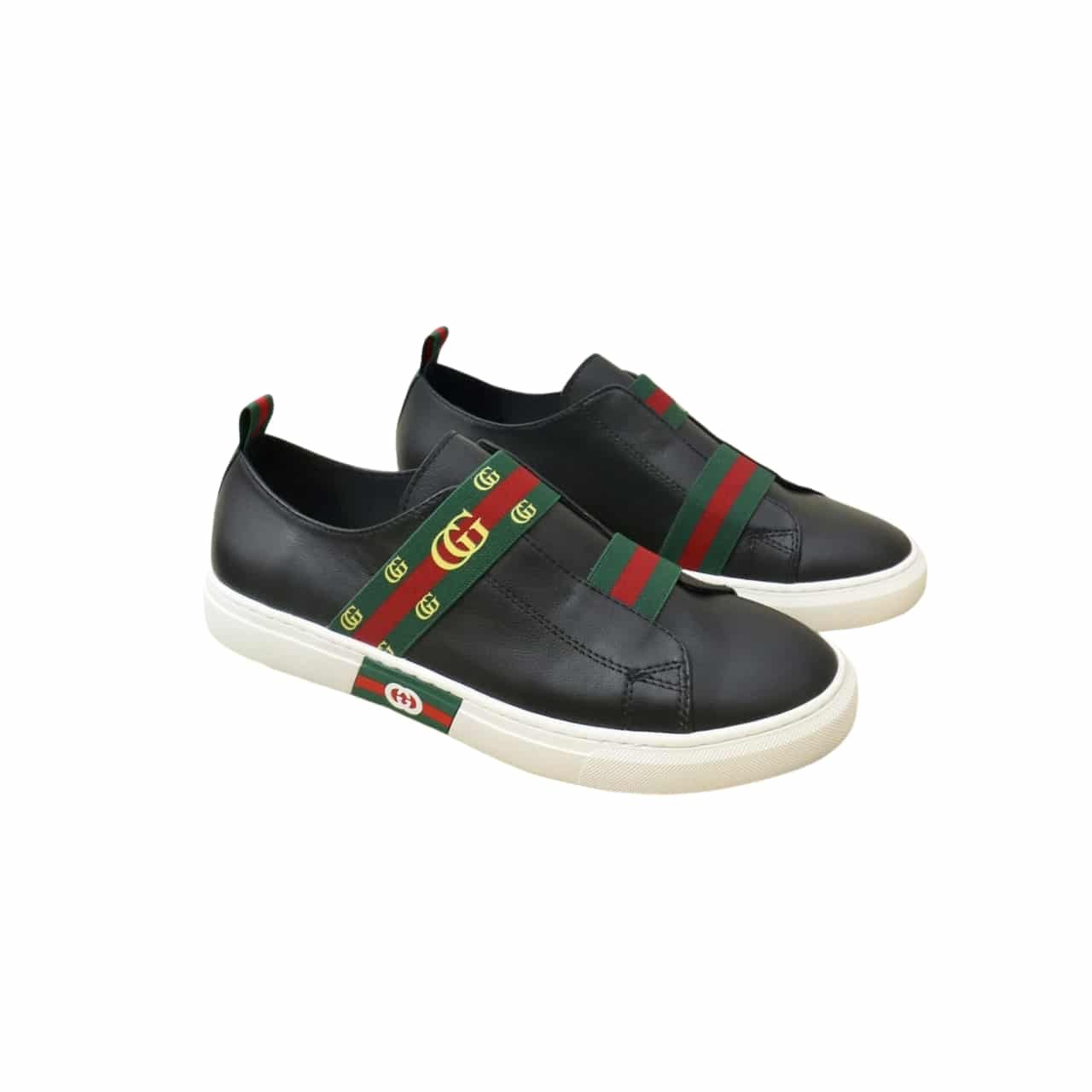 Gvc*1 Gg Slip On Sneaker Leather Black