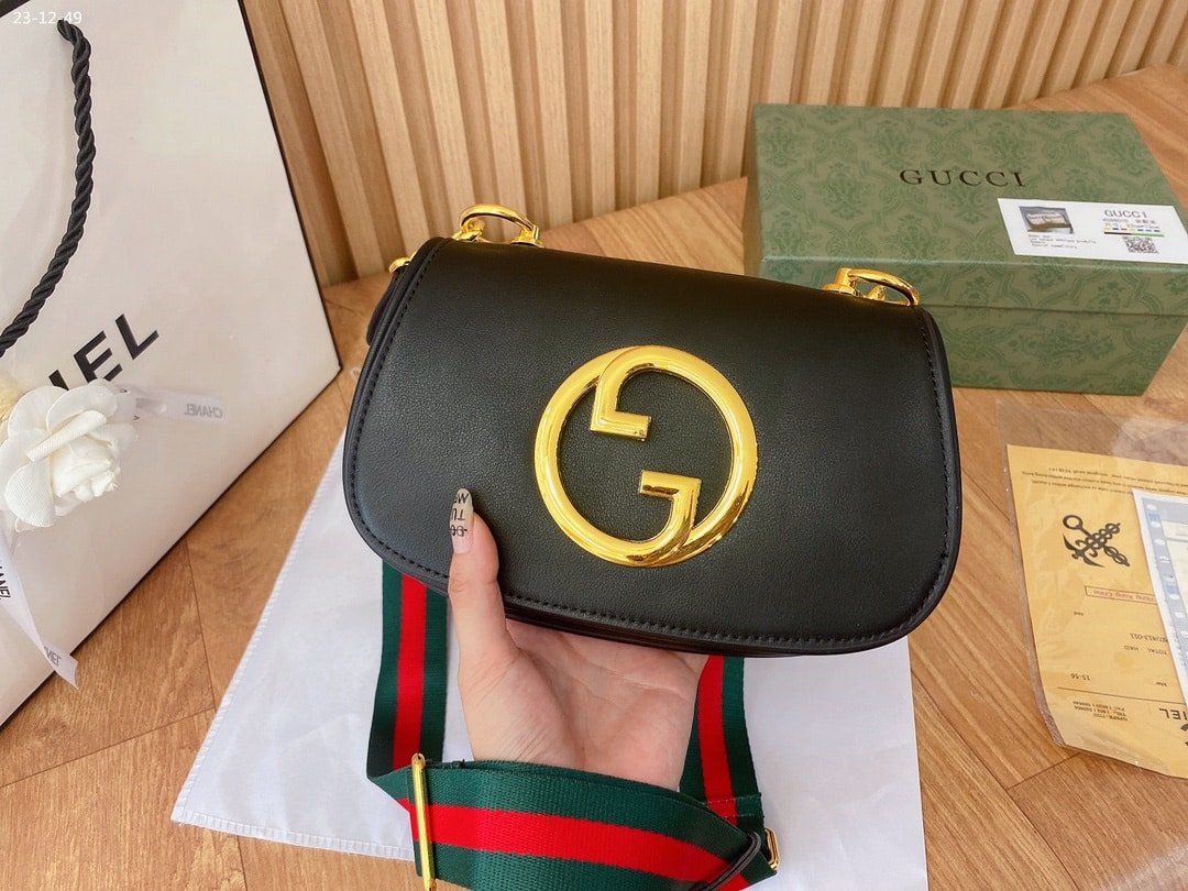 Gvc*1 Blondie Mini Bag Black 22Cm 698643 Uxxag 1064