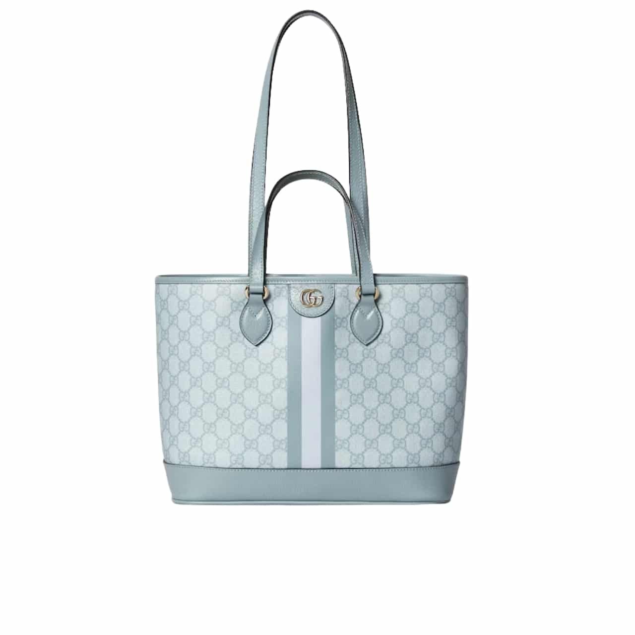 Gvc*1 Ophidia Small Tote Bag Dusty Blue 23Cm ‎765043 Fad04 8741