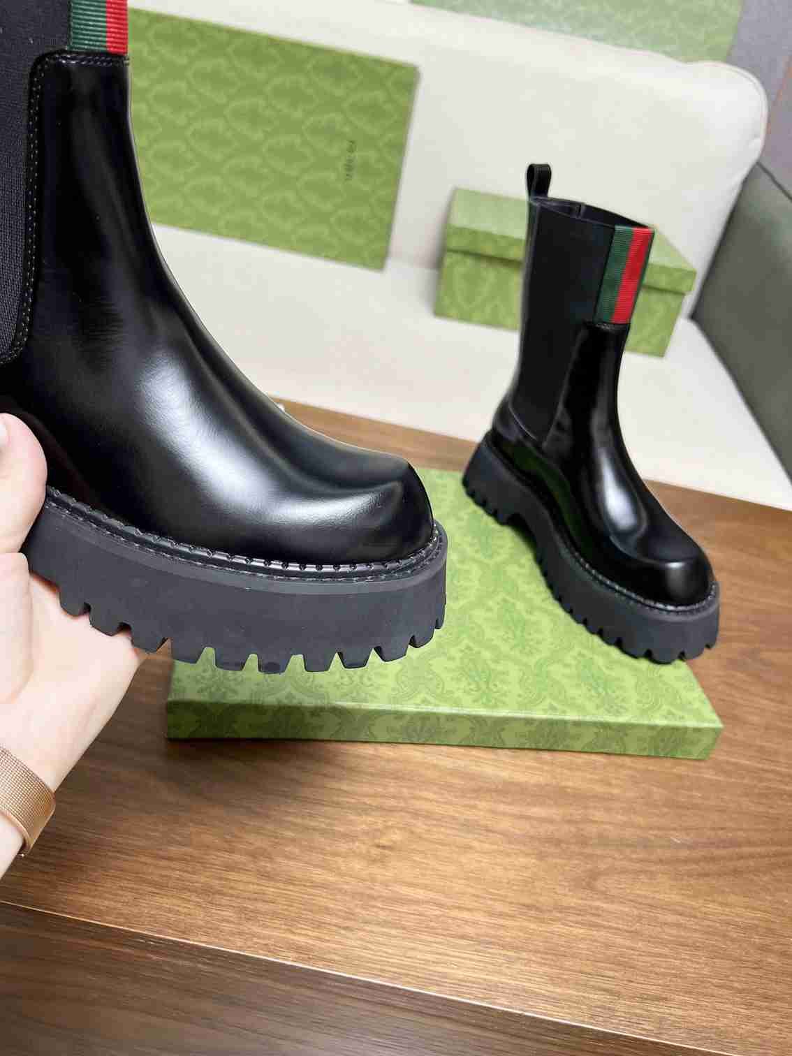 Gvc*1 Women’s Boot With Web Anand Leather Black ‎806398 Aad6T 1052