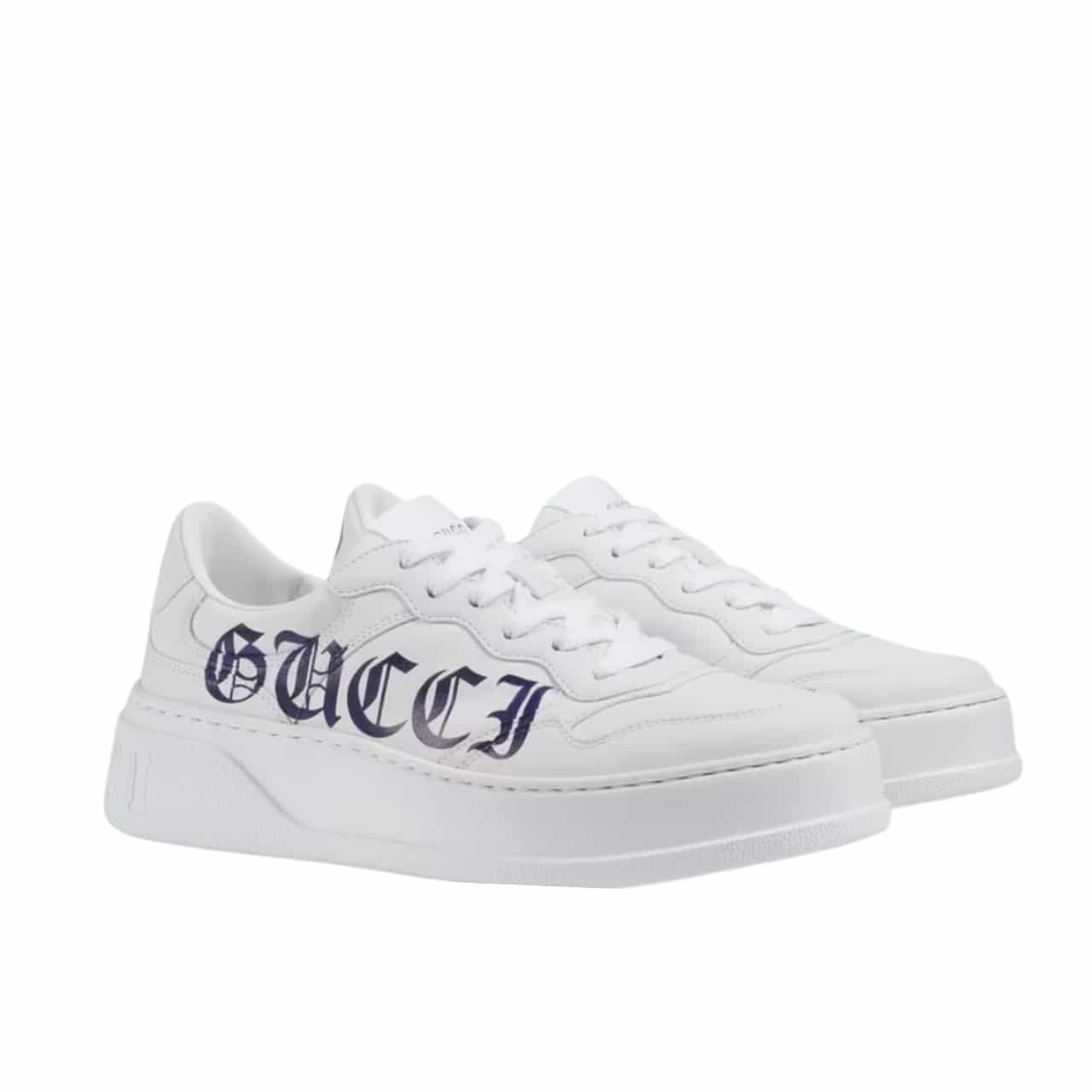 Gvc*1 Women’S Sneaker With Logo White 708267 Upg70 9000