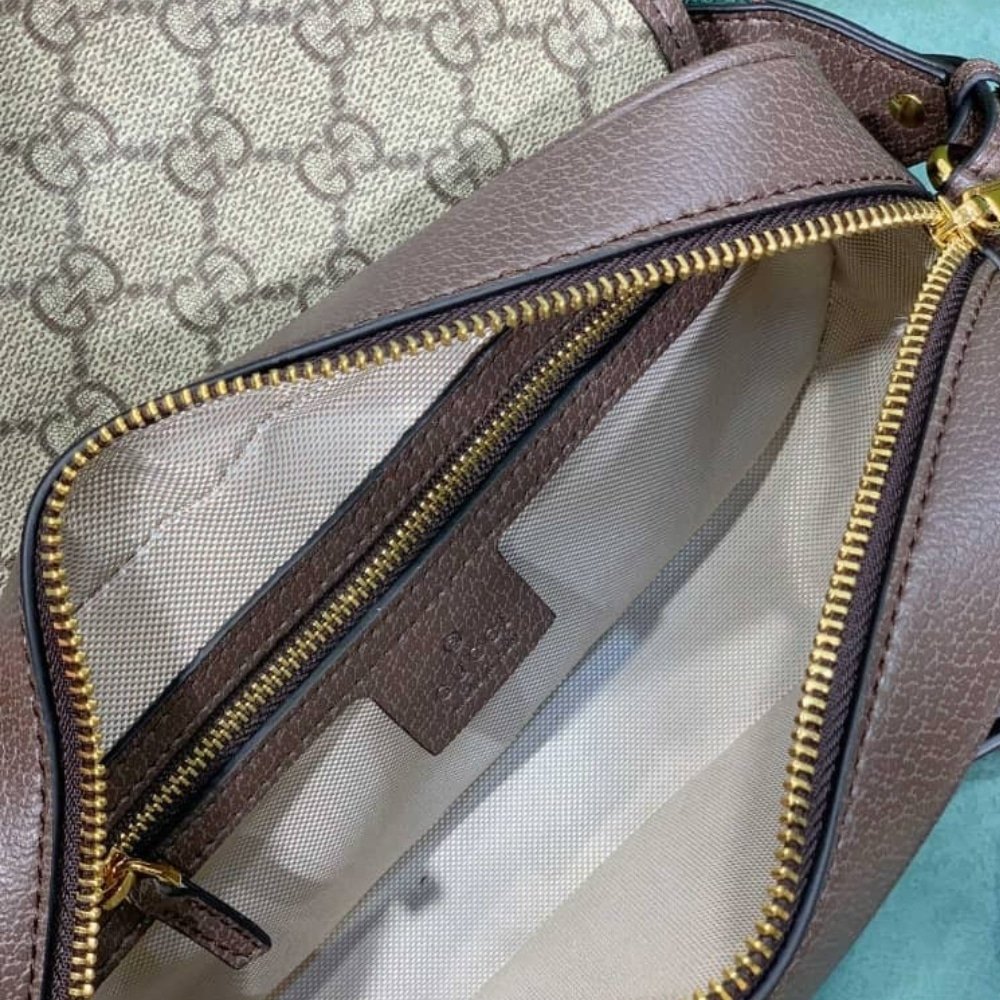 Gvc*1 Ophidia Mini Cross Body Bag Beige 23Cm