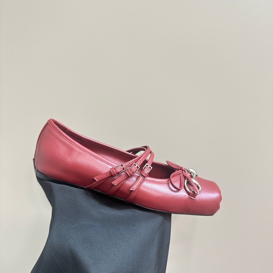 Gvc*1 Women’s Horsebit Ballet Flat Sacchetto Red 821219 Aaea4 6207