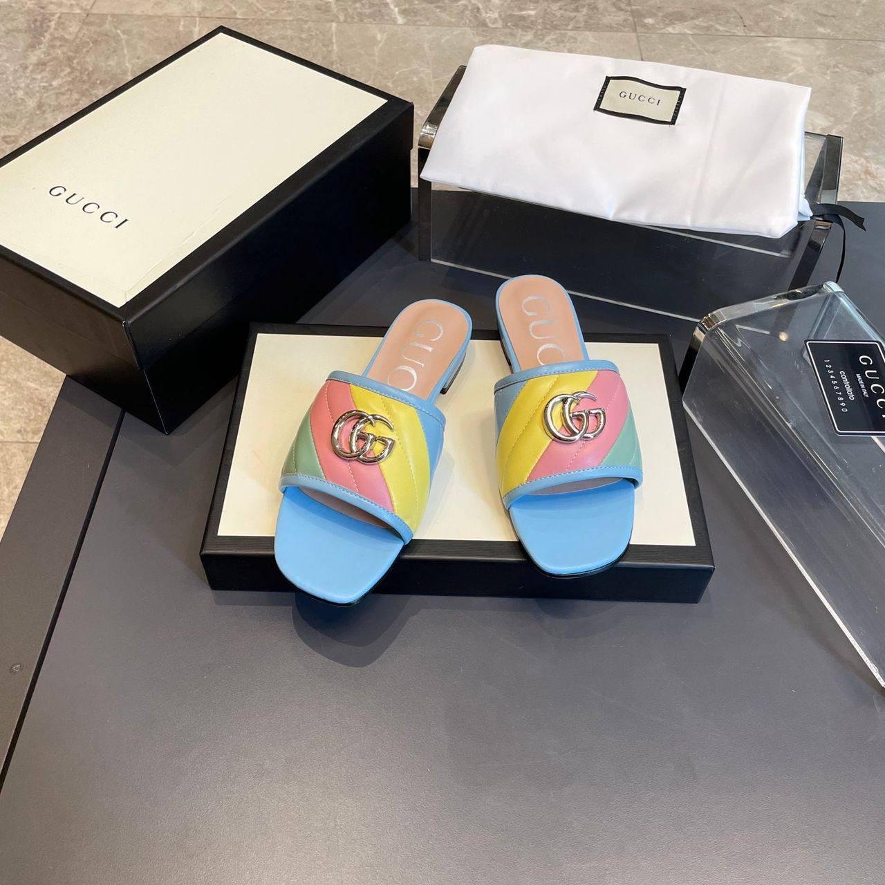 Gvc*1 Double G Rainbow Mules