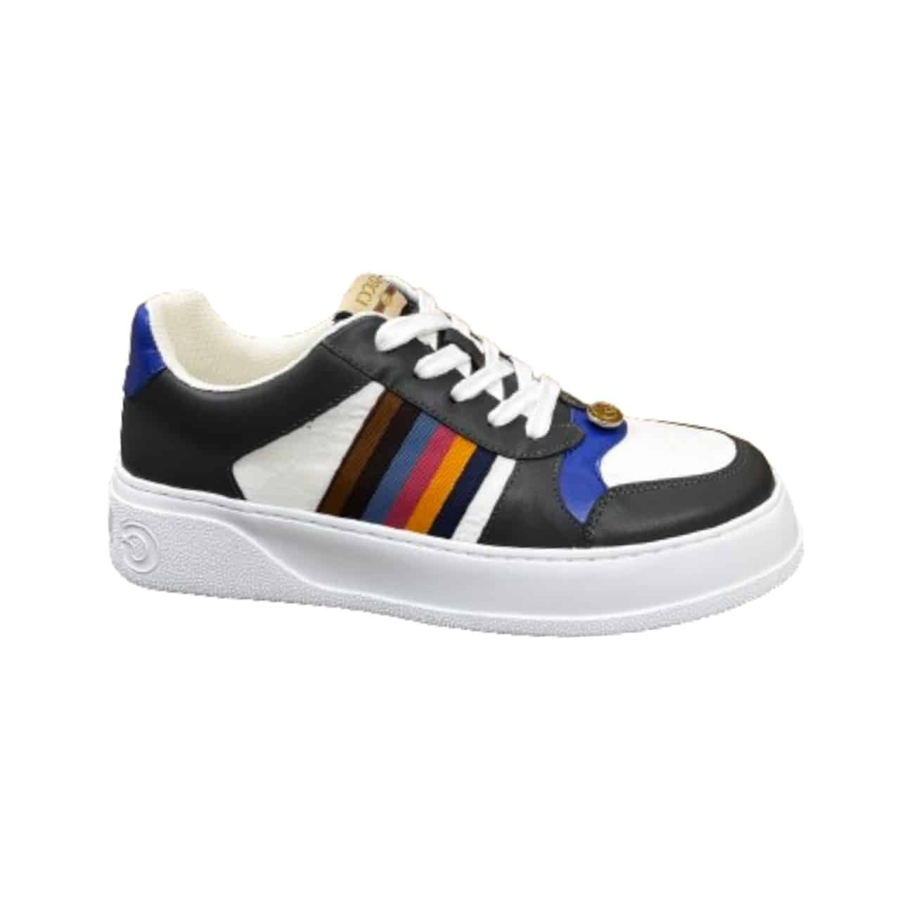 Gvc*1 Sneaker Multicolor Side Bands Black White