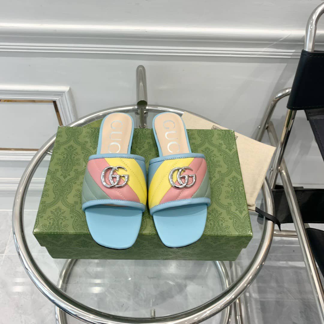 Gvc*1 Double G Rainbow Mules