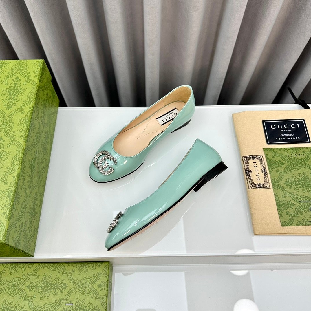 Gvc*1 Crystal Gg Women’S Ballet Flat Blue