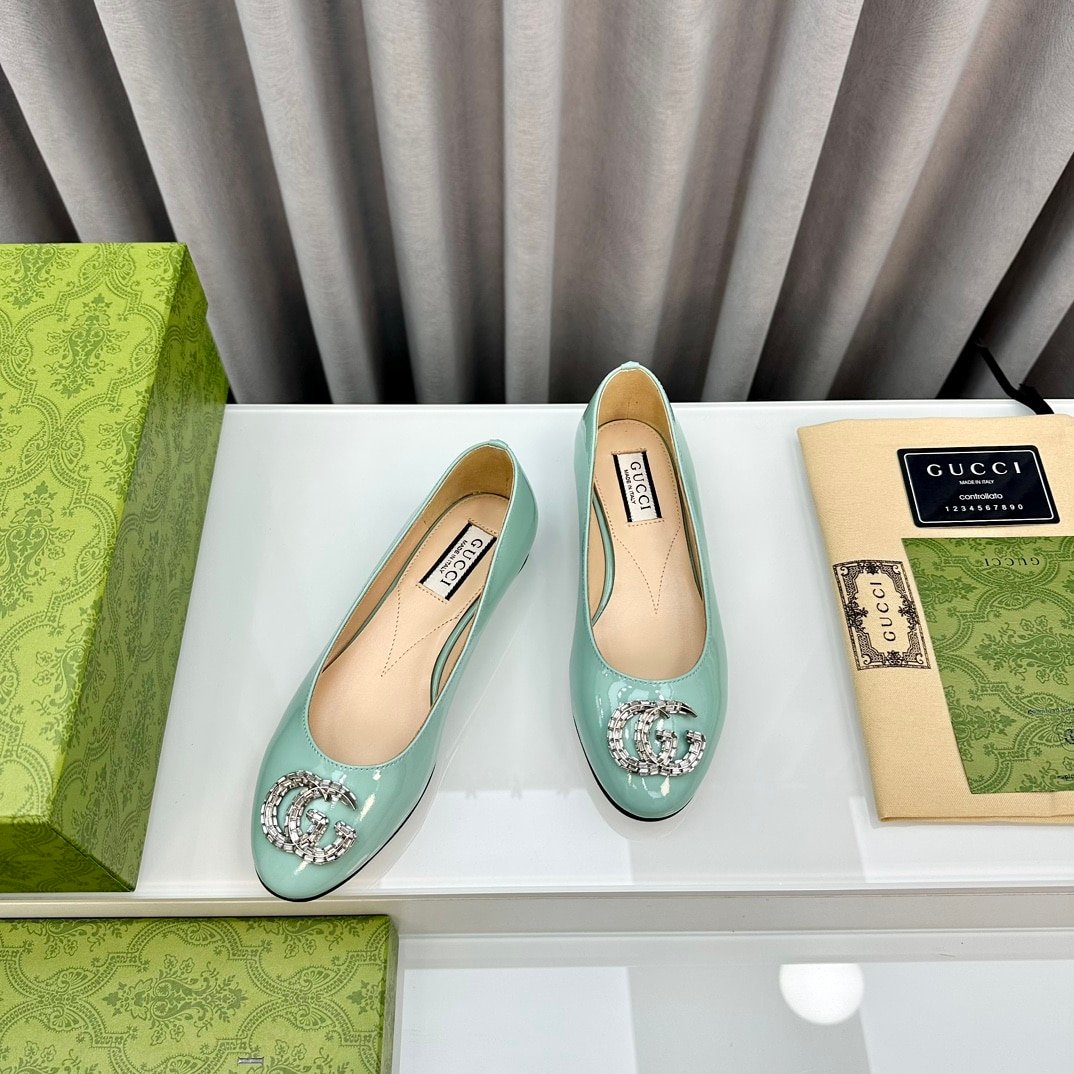 Gvc*1 Crystal Gg Women’S Ballet Flat Blue