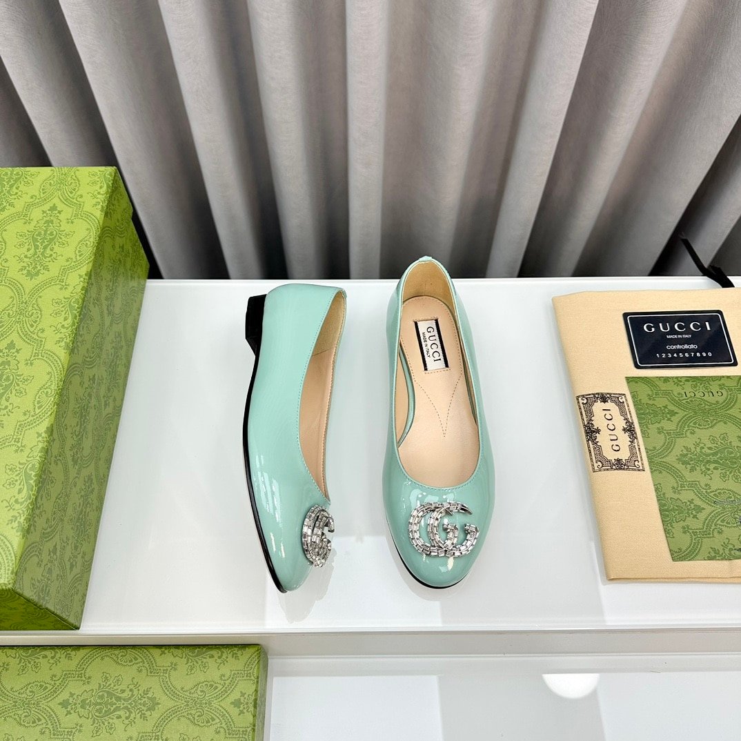 Gvc*1 Crystal Gg Women’S Ballet Flat Blue