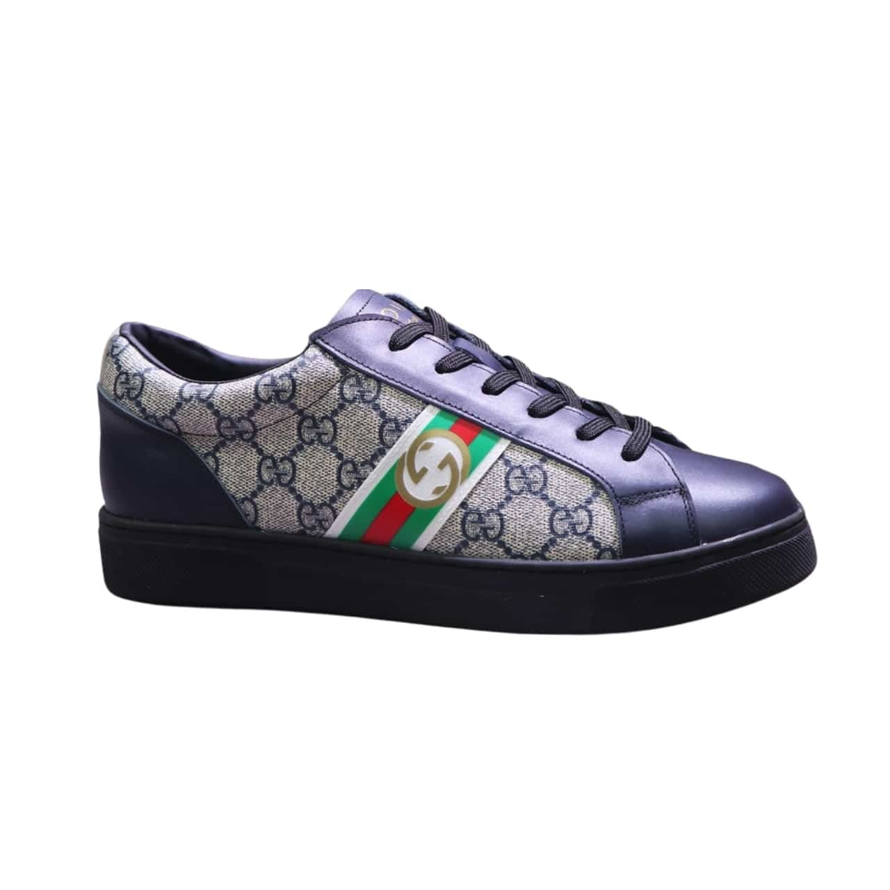 Gvc*1 Gg Svp*me Navy Blue Sneaker Gg With Web