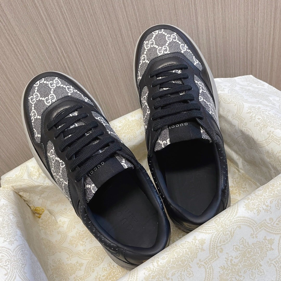 Gvc*1 Men’S Gg Trainer Svp*me Canvas Black ‎669582 Aacod 1072