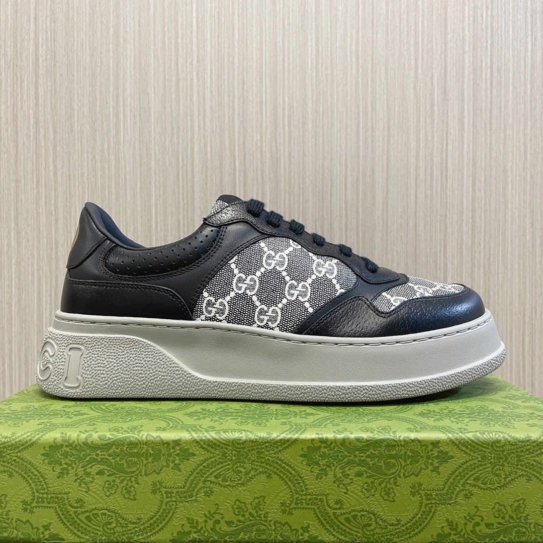 Gvc*1 Men’S Gg Trainer Svp*me Canvas Black ‎669582 Aacod 1072