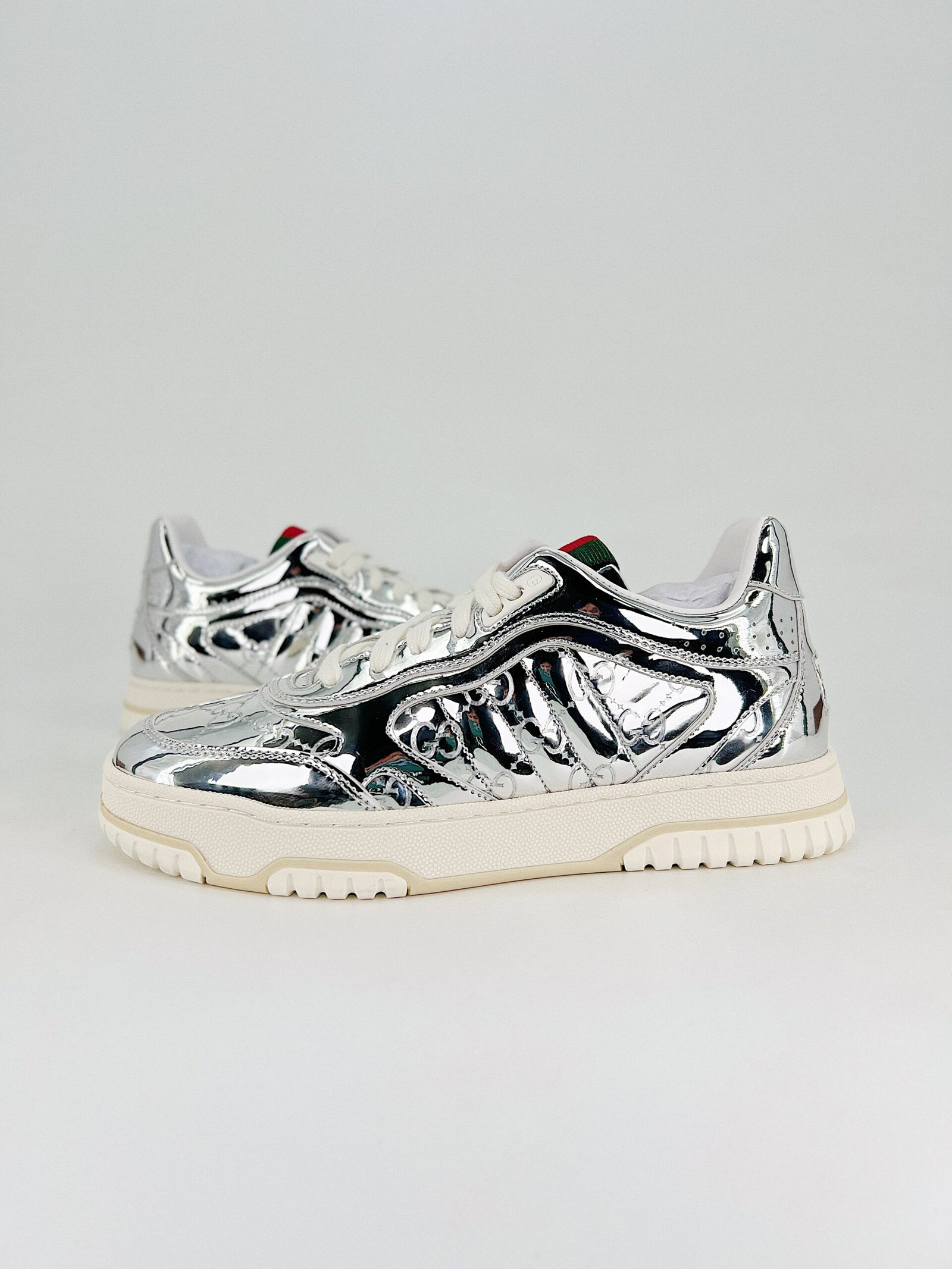 Gvc*1 Women’s Re Web Sneaker Silver 825961 Fad56 8144