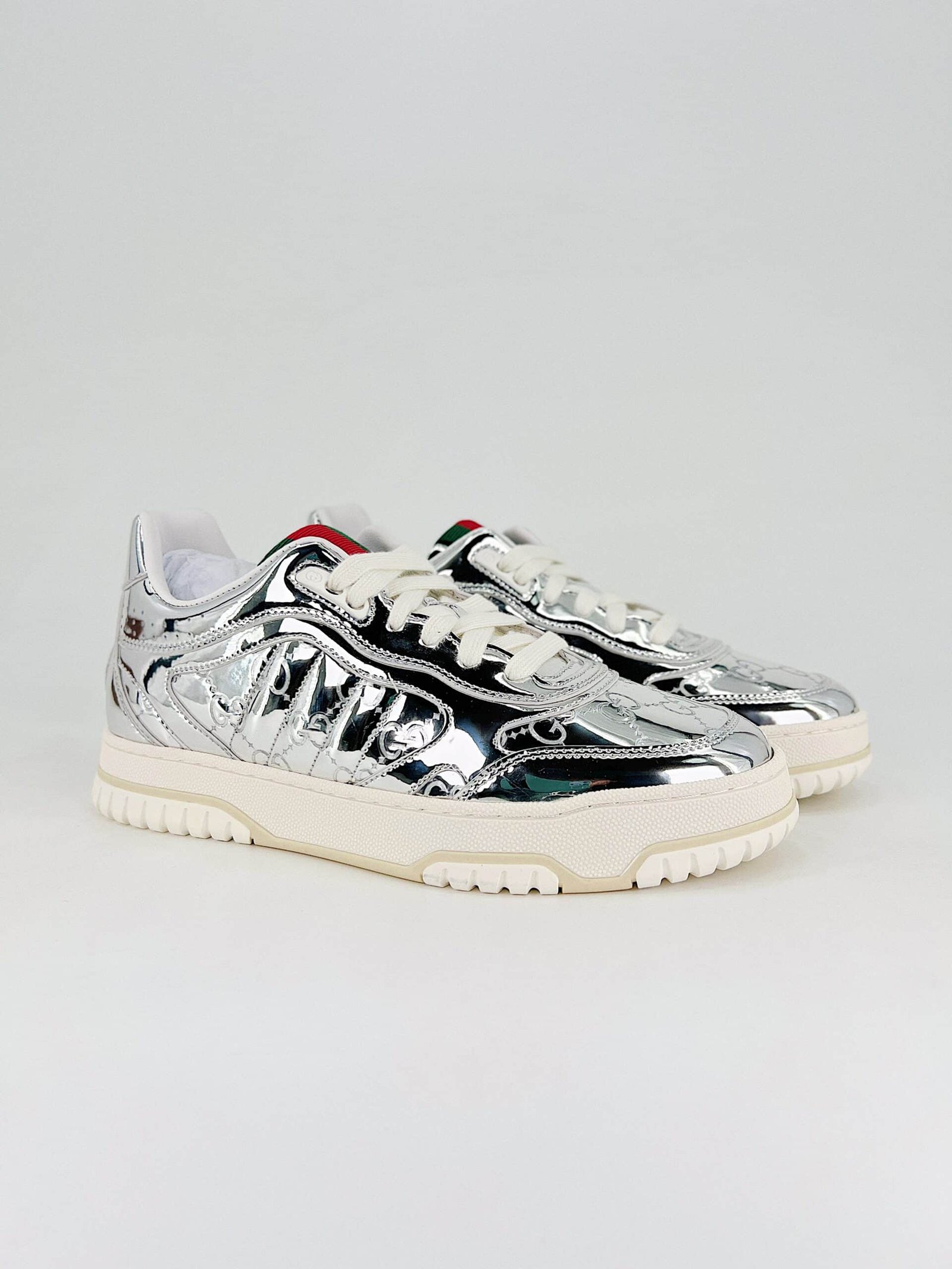 Gvc*1 Women’s Re Web Sneaker Silver 825961 Fad56 8144