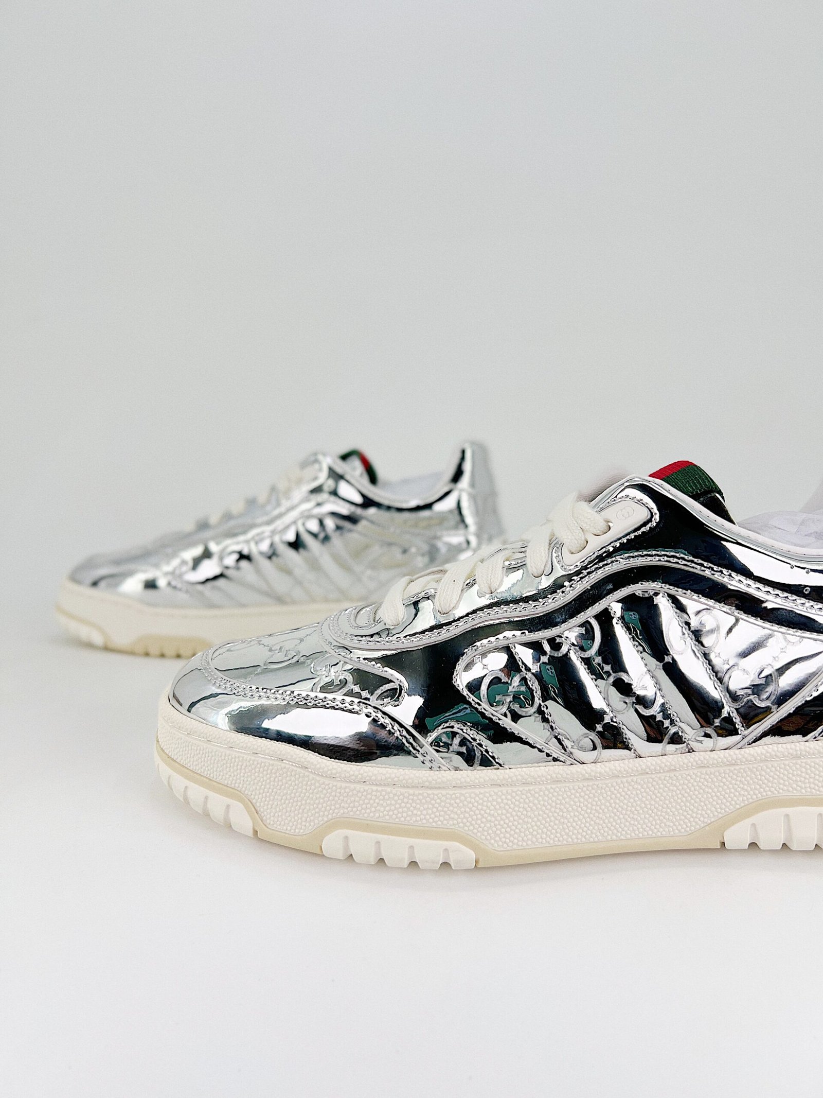 Gvc*1 Women’s Re Web Sneaker Silver 825961 Fad56 8144