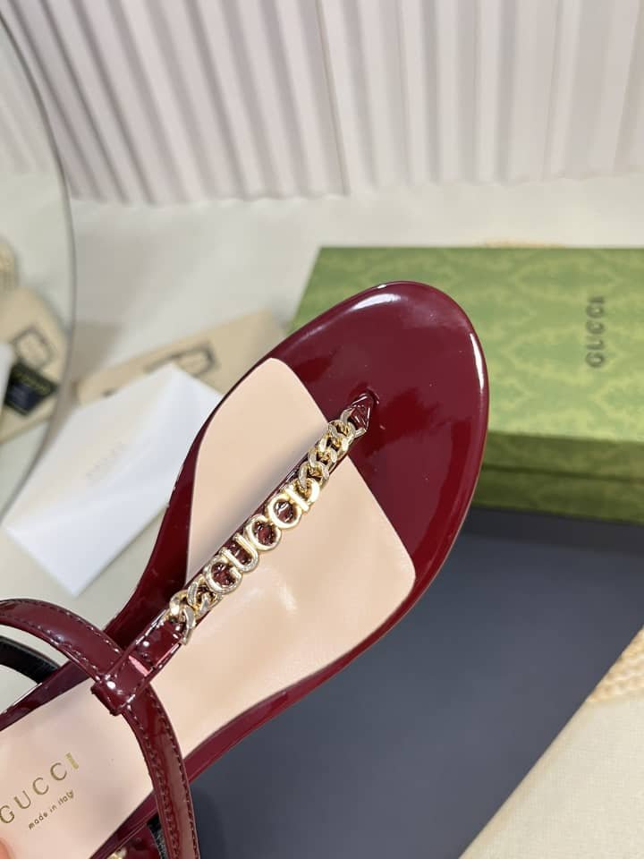 Gvc*1 Signoria Thong Sandal Red ‎782415 Bnc00 6207