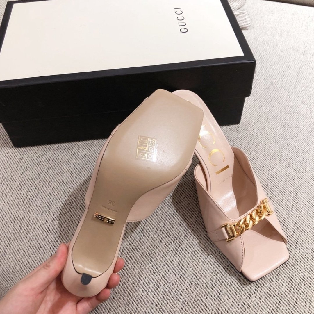 Gvc*1 Sylvie Chain Mule Sandals Pink
