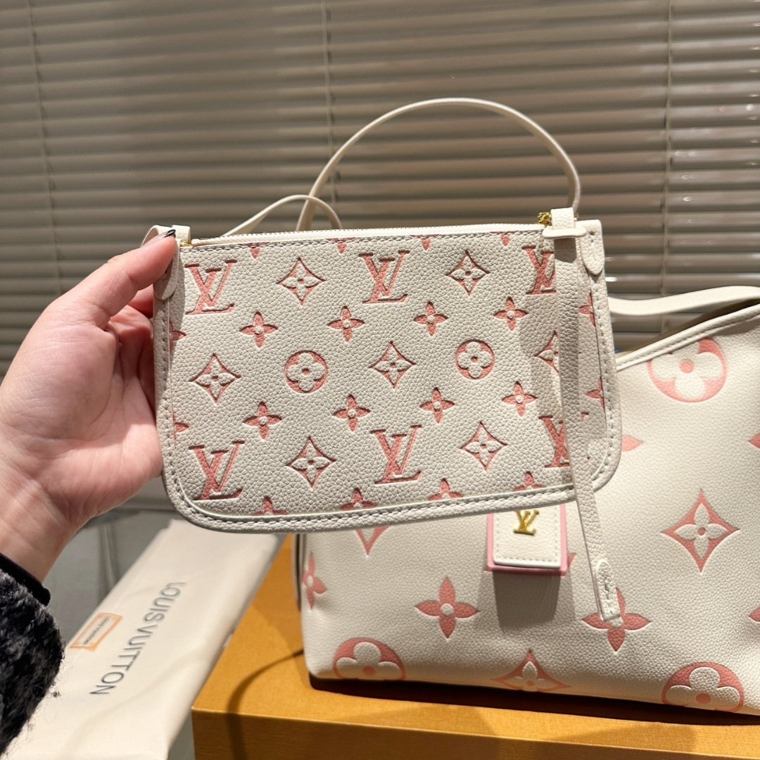 L0vis Vvtt0n Carryall PM Bicolor Latte 30Cm M24141