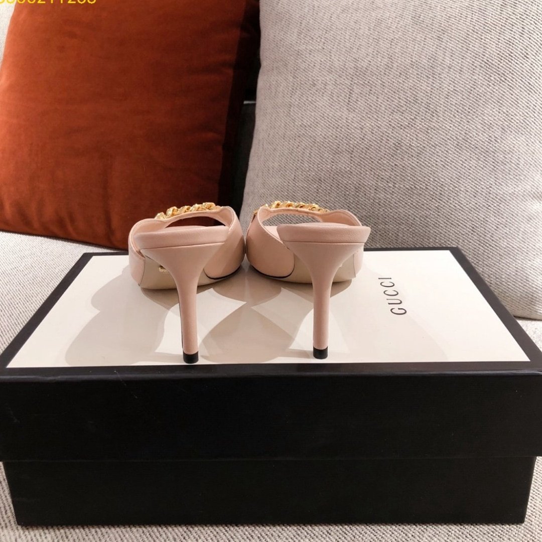 Gvc*1 Sylvie Chain Mule Sandals Pink