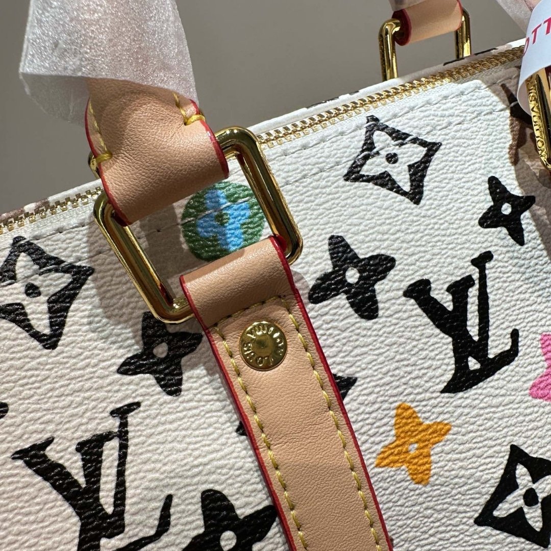 L0vis Vvtt0n Speedy 25 Handbag Monogram Canvas In Multicolor 25Cm