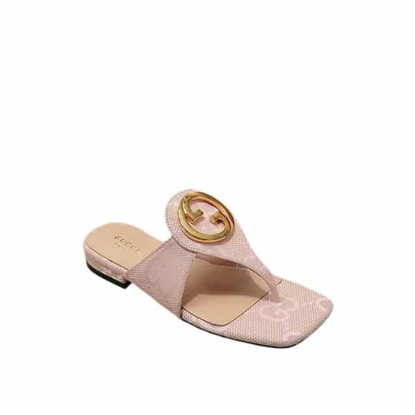 Gvc*1 Women’S Gvc*1 Blondie Thong Canvas Sandal Light Pink
