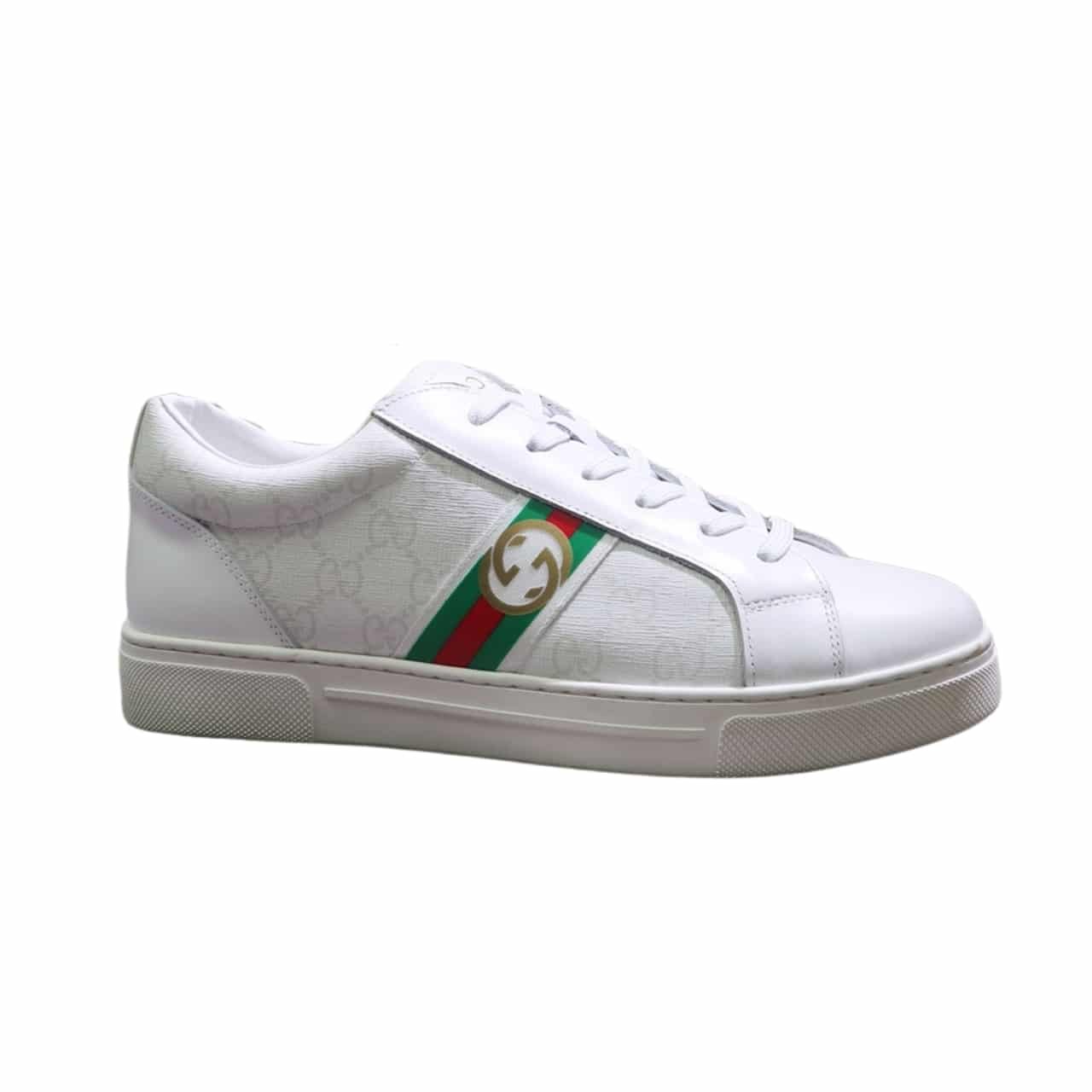 Gvc*1 Gg Svp*me White Sneaker Gg With Web