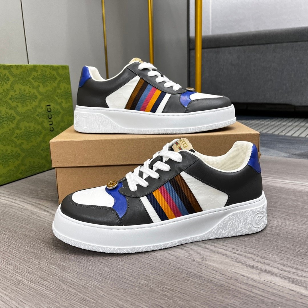Gvc*1 Sneaker Multicolor Side Bands Black White