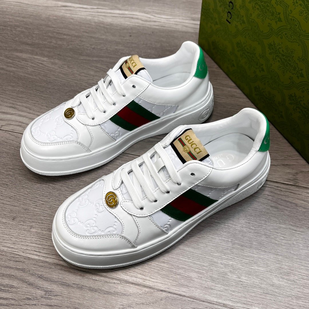 Gvc*1 Screener Sneaker With Web White