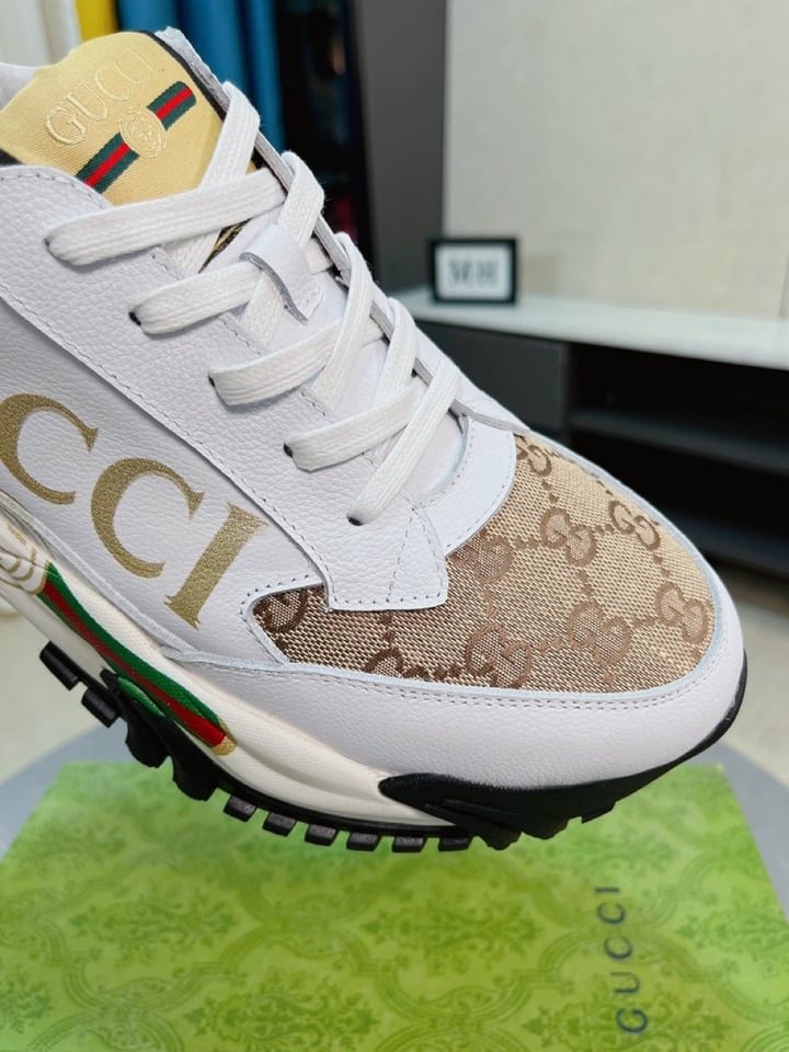 Gvc*1 Gc Rhython Leather Sneaker White