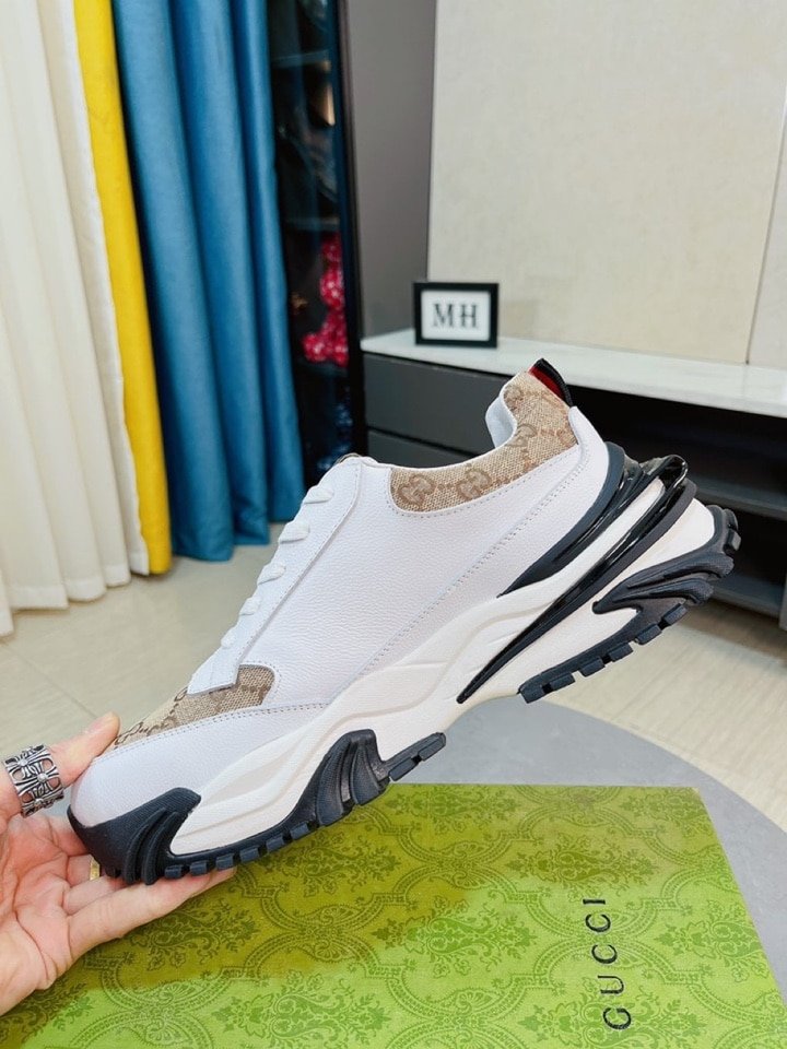 Gvc*1 Gc Rhython Leather Sneaker White
