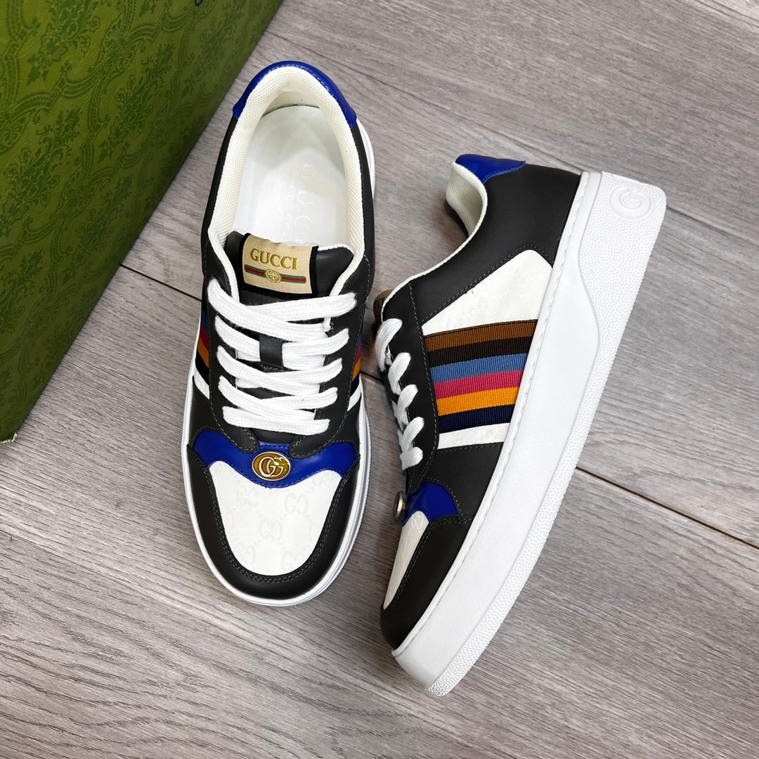 Gvc*1 Sneaker Multicolor Side Bands Black White
