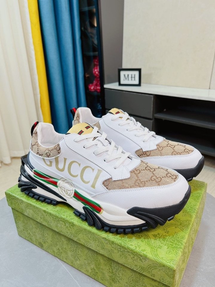 Gvc*1 Gc Rhython Leather Sneaker White