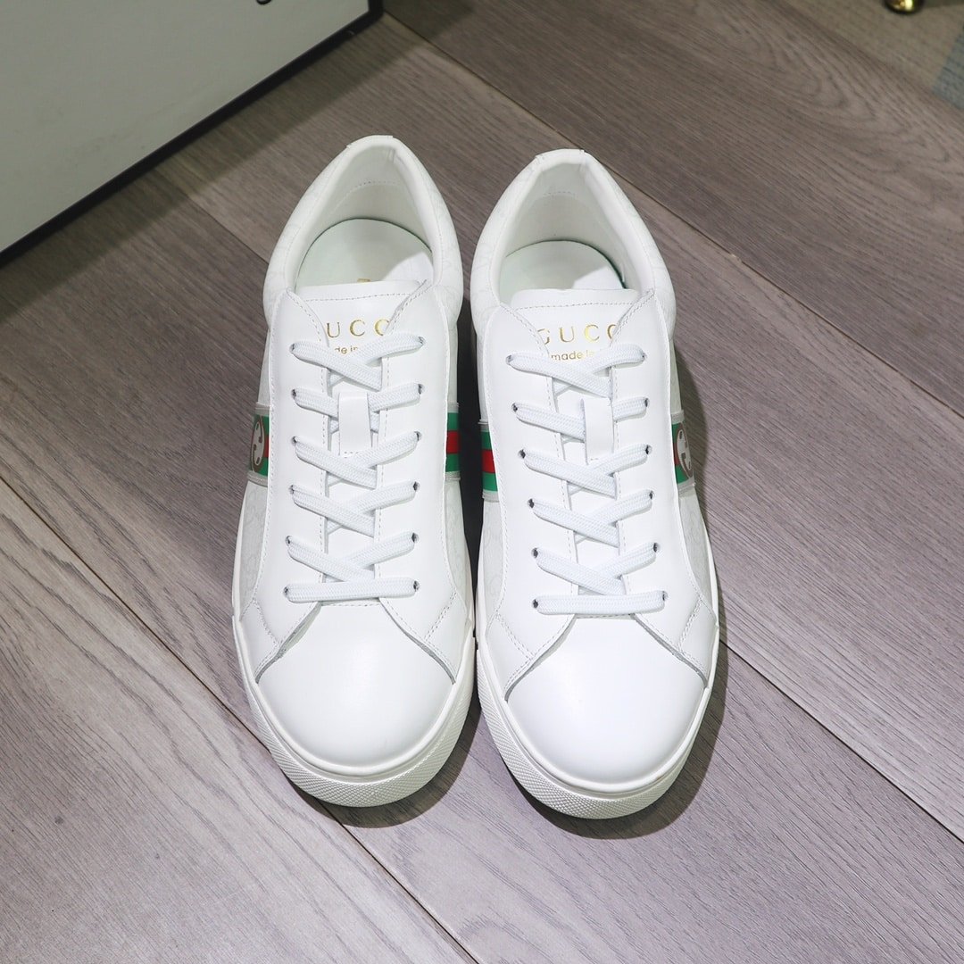 Gvc*1 Gg Svp*me White Sneaker Gg With Web