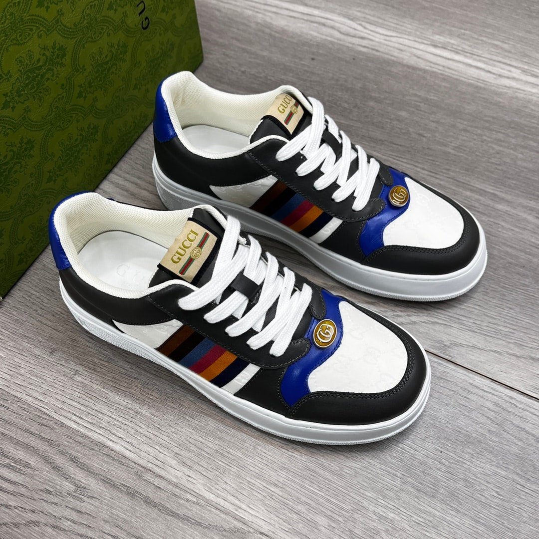 Gvc*1 Sneaker Multicolor Side Bands Black White