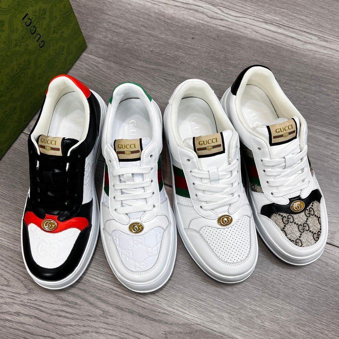 Gvc*1 Screener Sneaker With Web White