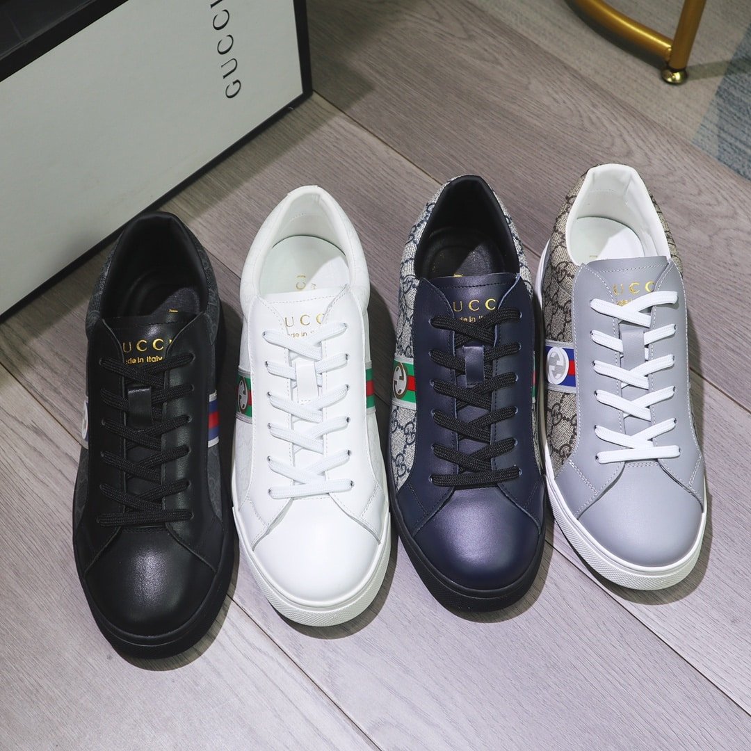Gvc*1 Gg Svp*me White Sneaker Gg With Web