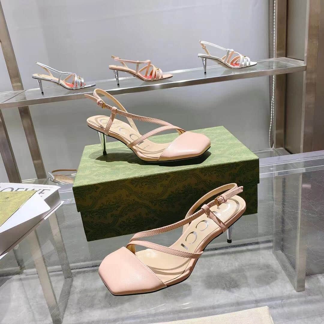 Gvc*1 Rose Gold Mid Heel
