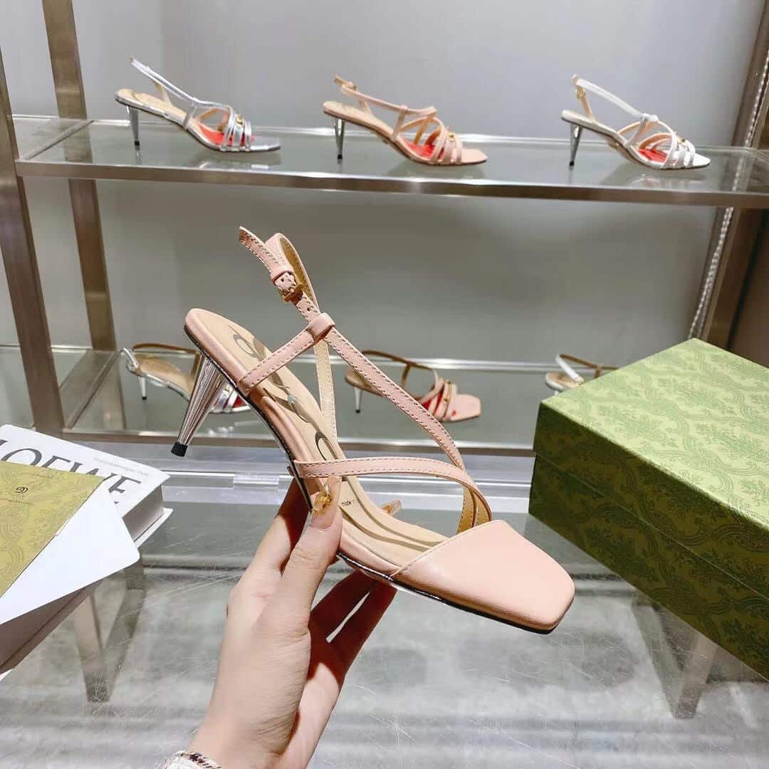 Gvc*1 Rose Gold Mid Heel