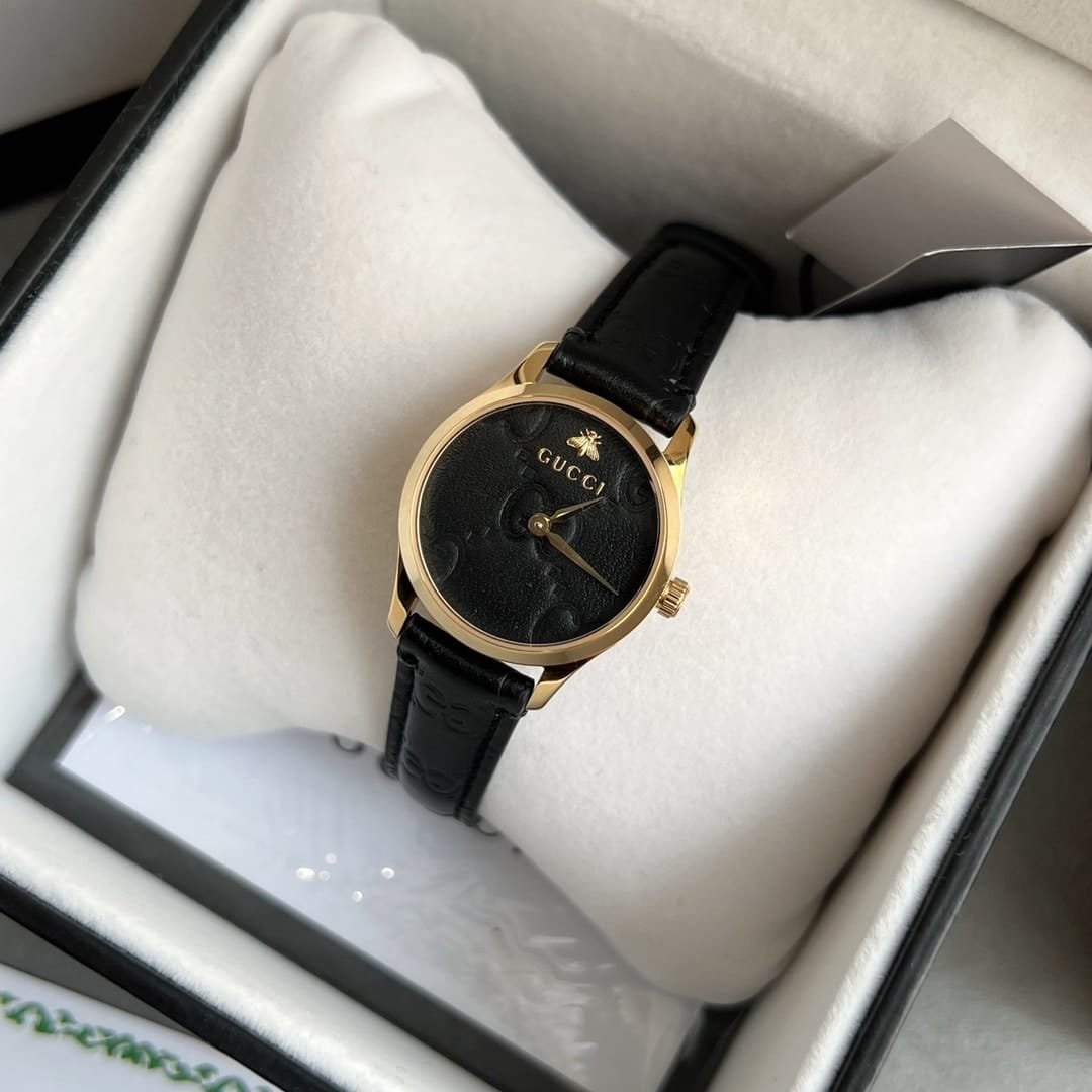 Gvc*1 G Timeless Watch Black Dial 27Mm